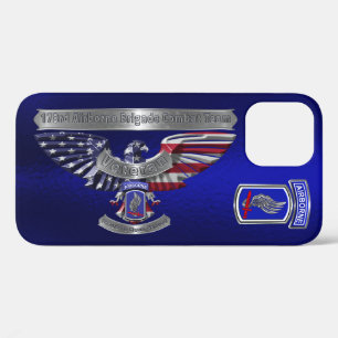 Funda Para iPhone 12 Equipo de combate de la 173ª Brigada Aérea Águila 