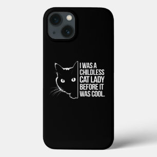 Funda Para iPhone 13 Era una señora de gatos sin hijos antes de que fue