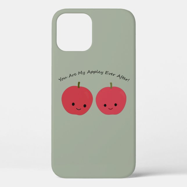 Funda De Case-Mate Para iPhone Eres mi Appley siempre después de las manzanas (Reverso )