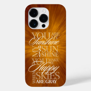 Funda Para iPhone 14 Pro De Case-Mate Eres mi estuche para iPhone Funda-Mate Sunshine