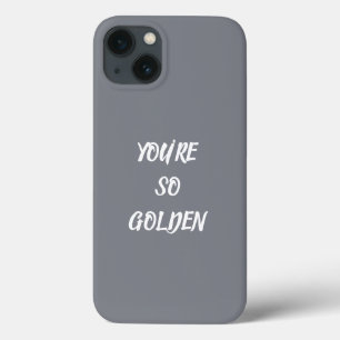 Funda Para iPhone 13 Eres tan Golden Harry Lyrics