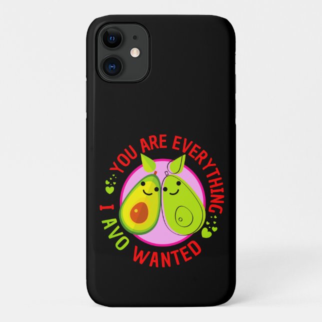 Funda De Case-Mate Para iPhone Eres Todo Lo Que Quería Gracioso. (Reverso)
