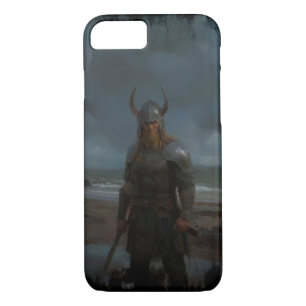 Funda Para iPhone 8/7 Erik, el héroe vikinés rojo