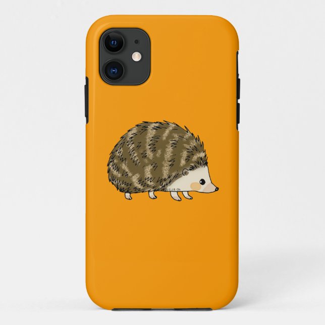 Funda De Case-Mate Para iPhone Erizo lindo (Reverso)