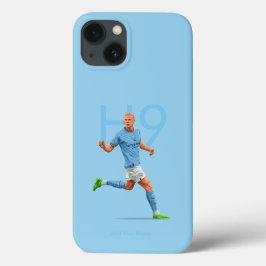 Funda Para iPhone 13 Erling Haaland - Manchester City | Añade tu nombre