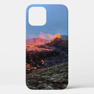 Funda Para iPhone 12 Erupción en Islandia - Estuche para iPhone Funda-M