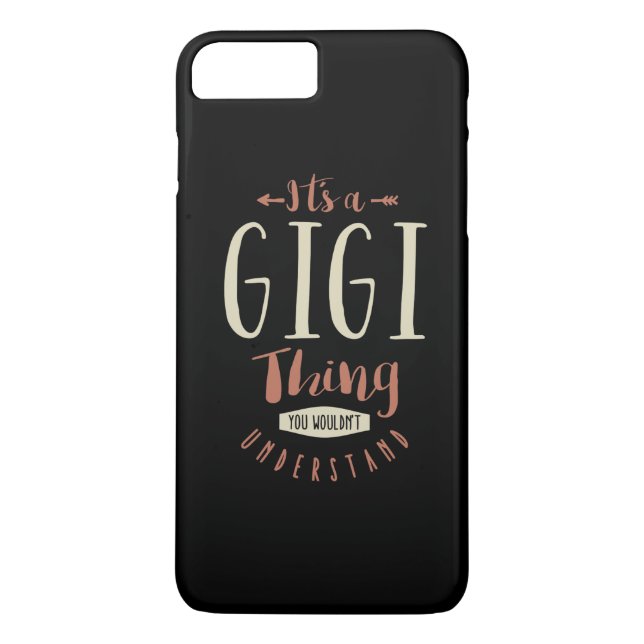 Funda De Case-Mate Para iPhone Es algo Gigi (Reverso)