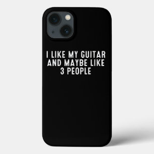 Funda Para iPhone 13 Es Gracioso Que Me Gusta Mi Guitarra Y Quizá Como