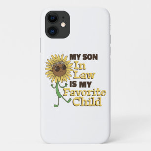 Funda Para iPhone 11 Es gracioso que mi hijo en la ley sea mi Mamá fami