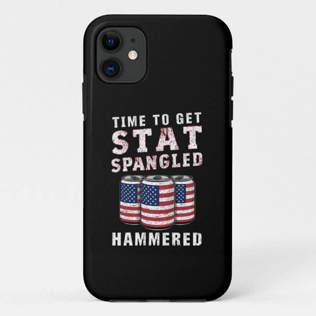 Funda De Case-Mate Para iPhone Es Hora De Conseguir La Bandera De La Cerveza Hamm (Reverso)