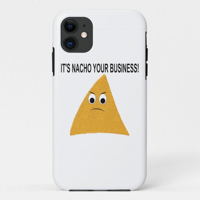 Funda De Case-Mate Para iPhone Es Nacho tu negocio (Reverso)