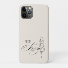Funda Para iPhone 11 Pro Es proverbios fuertes 31:25