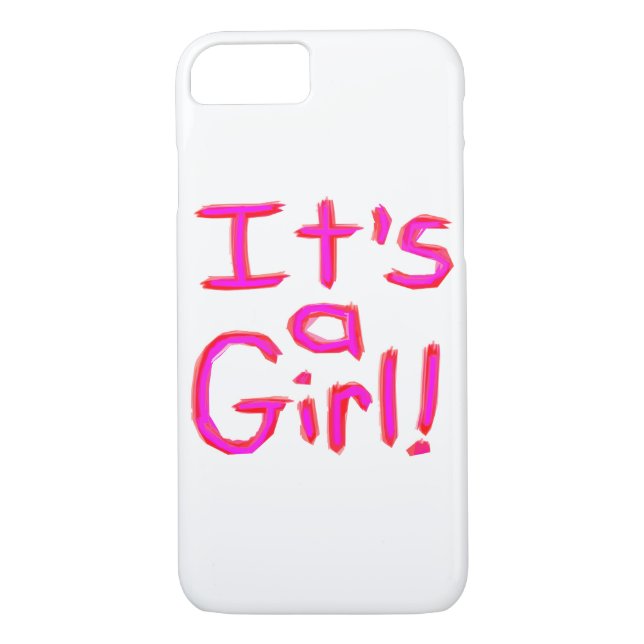 Funda De Case-Mate Para iPhone ¡Es un Chica! (Reverso)
