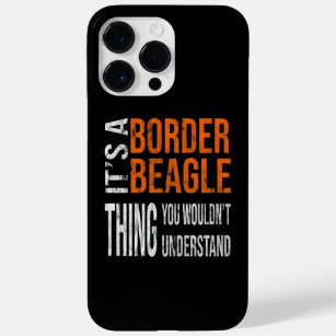 Funda Para iPhone 14 Pro Max De Case-Mate Es una cosa de Beagle fronterizo que no entendería