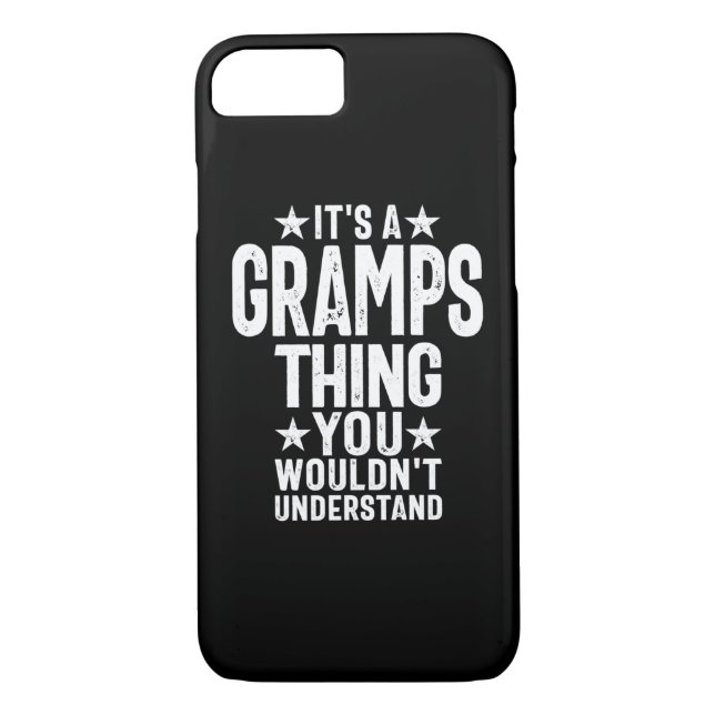 Funda De Case-Mate Para iPhone Es una cosa de Gramps | Regalo del abuelo (Reverso)