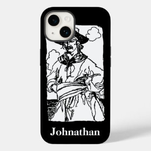 Funda Para iPhone 14 De Case-Mate Esbozo de piratas de un capitán de Howard Pyle