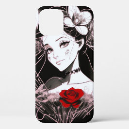 Funda Para iPhone 12 Pro Esbozo femenino