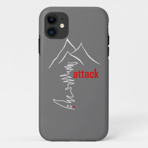Funda Para iPhone 11 Escala en bicicleta, ataque