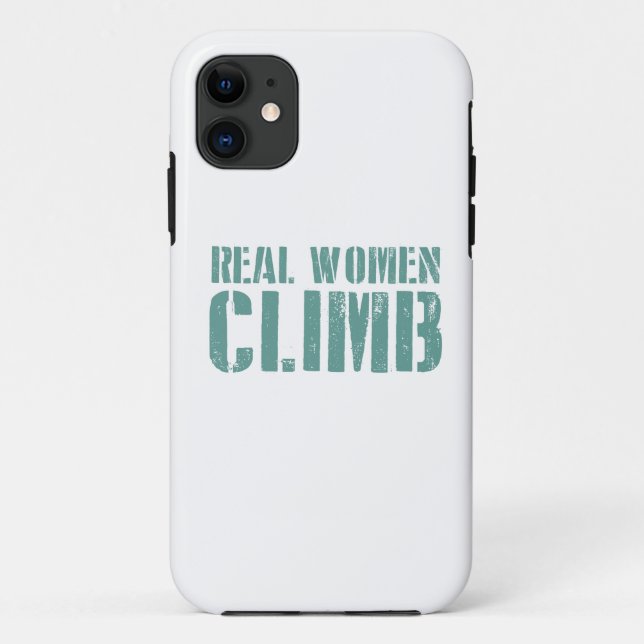 Funda De Case-Mate Para iPhone Escalada de mujeres reales (Reverso)