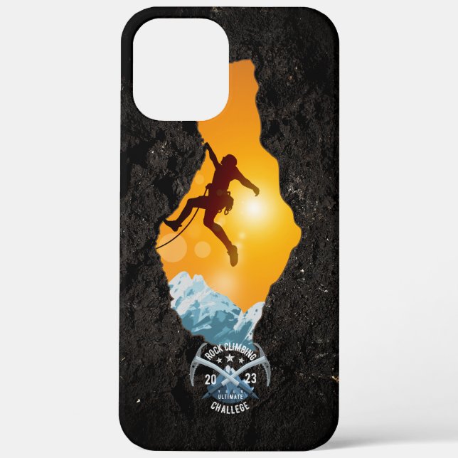 Funda De Case-Mate Para iPhone Escalada de rock | (Reverso )