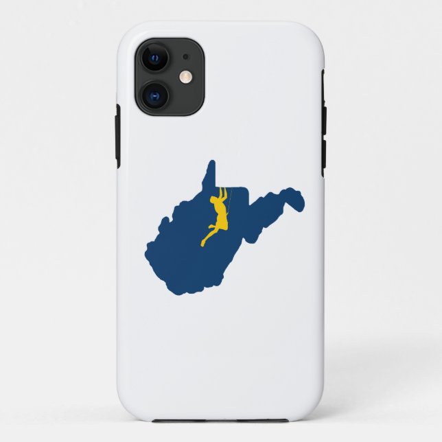 Funda De Case-Mate Para iPhone Escalada de Virginia Occidental (Reverso)