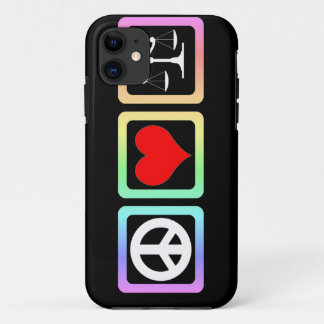 Funda Para iPhone 11 escalas de la justicia
