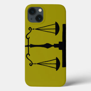 Funda Para iPhone 13 Escalas de la justicia