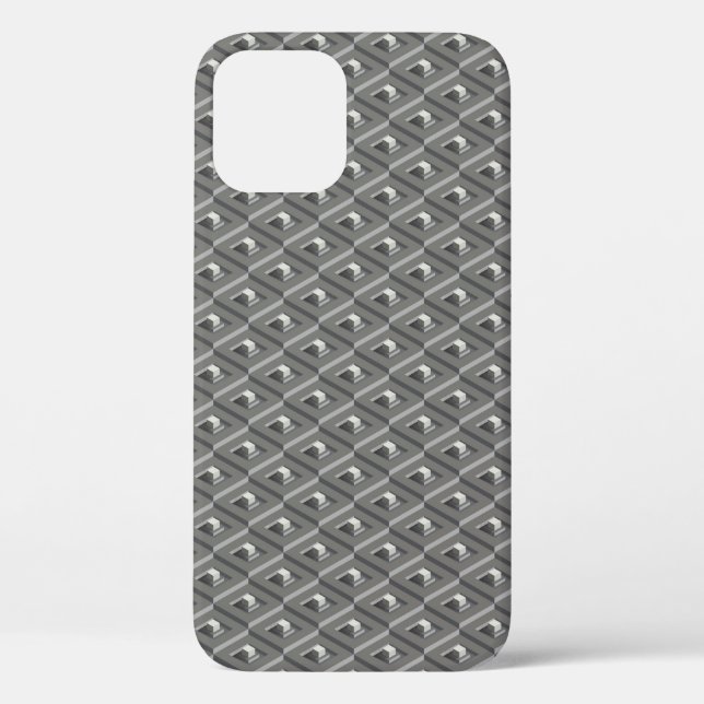 Funda De Case-Mate Para iPhone Escalera en patrón de escaleras (Reverso )