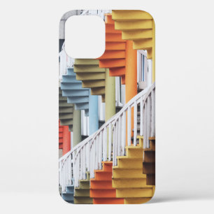 Funda Para iPhone 12 Escaleras de caracol multicolor