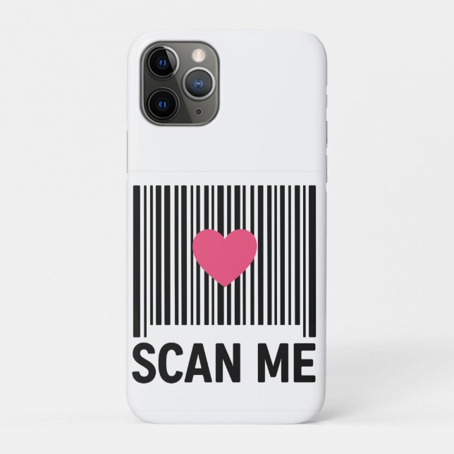 Funda De Case-Mate Para iPhone Escanear yo - Código de barras creativo con diseño (Reverso)