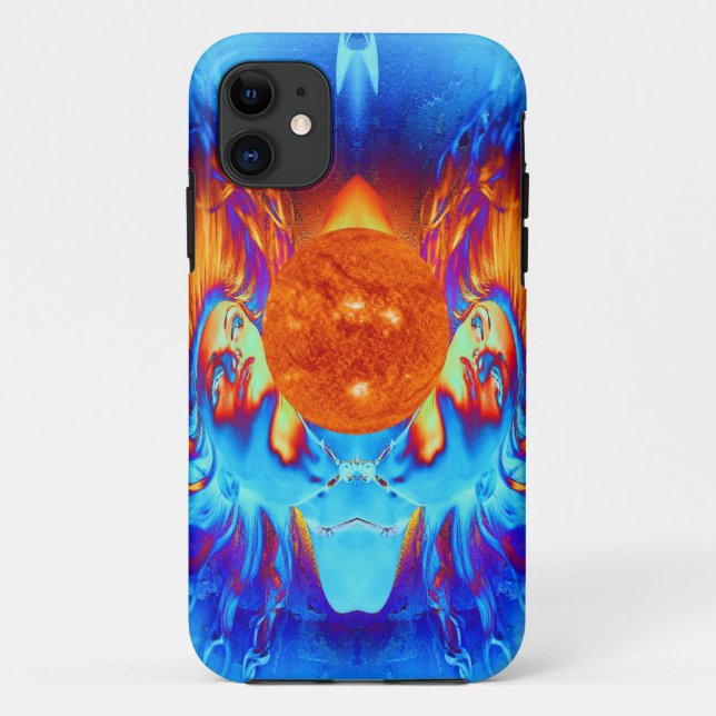 Funda De Case-Mate Para iPhone Escapar del sol (Reverso)