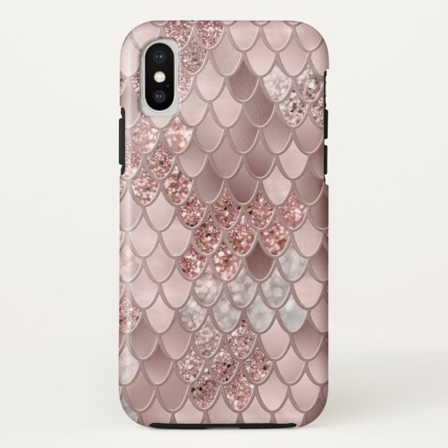 Funda De Case-Mate Para iPhone Escaparate de sirvienta Glam #5 (Purpurina falso)  (Reverso)