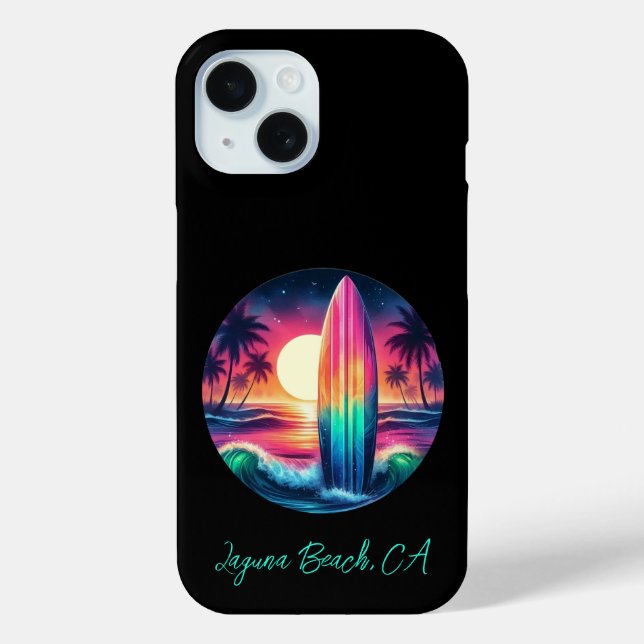 Funda De Case-Mate Para iPhone Escape de Surfboard- (Reverso )