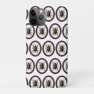 Funda Para iPhone 11 Pro Escarabajo Ciervo Enmarcado