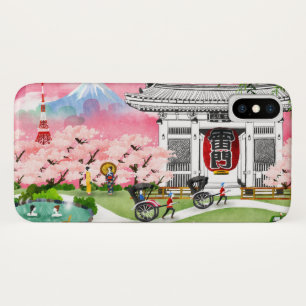 Funda Para iPhone X Escena de Japón
