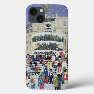 Funda Para iPhone 13 Escena de la nieve de Piccadilly