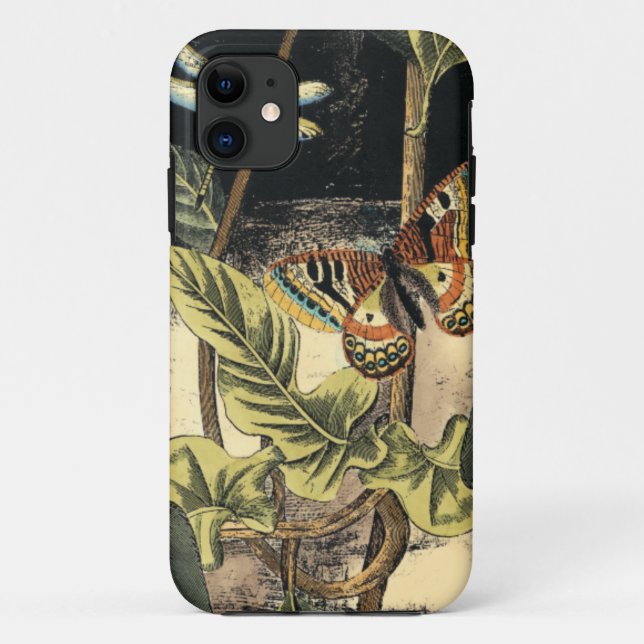 Funda De Case-Mate Para iPhone Escena de naturaleza oscura de Vision Studio (Reverso)
