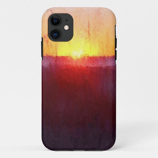 Funda De Case-Mate Para iPhone Escena de playa en Florida (Reverso)