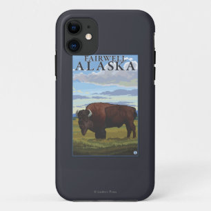 title_seo2 Escena del bisonte - Fairwell, Alaska