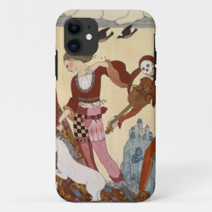 Funda Para iPhone 11 Escena medieval de Jorte Barbier