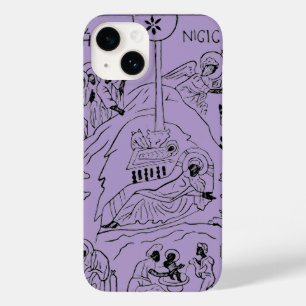 Funda Para iPhone 14 De Case-Mate Escena minimalista ortodoxa de la Natividad