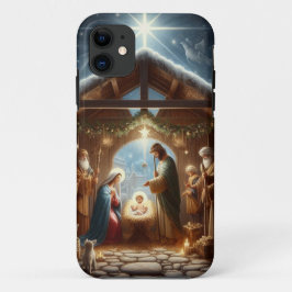 Funda Para iPhone 11 Escena tradicional de la natividad