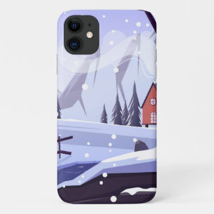 Funda Para iPhone 11 Escenario al aire libre de invierno
