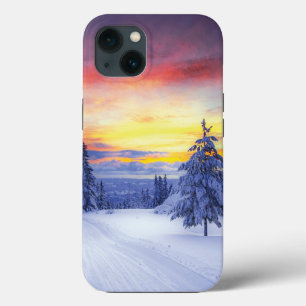 Funda Para iPhone 13 Escenario de invierno
