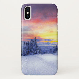 Funda Para iPhone X Escenario de invierno