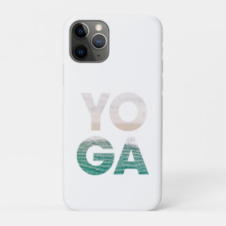 Funda Para iPhone 11 Pro Escenario de la playa del yoga