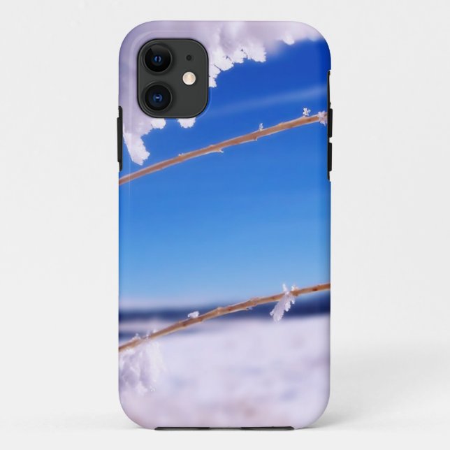 Funda De Case-Mate Para iPhone escenas de invierno-107 (Reverso)