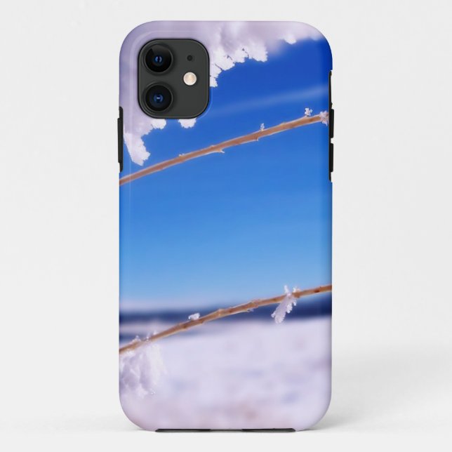 Funda De Case-Mate Para iPhone escenas de invierno-107 (Reverso)