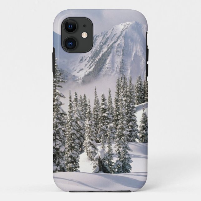 Funda De Case-Mate Para iPhone escenas de invierno-66 (Reverso)