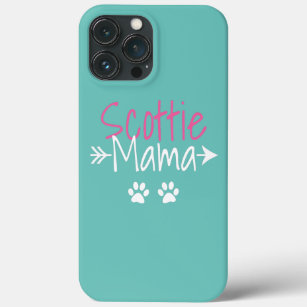 Funda Para iPhone 13 Pro Max Escocés Escocés Mama Graciosa Escocesa Terrier Mom